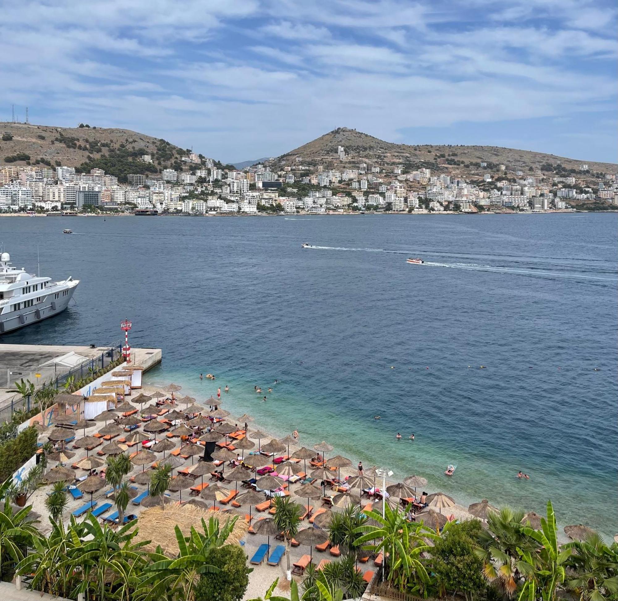 Ferienwohnung Port Side Sarandë Exterior foto