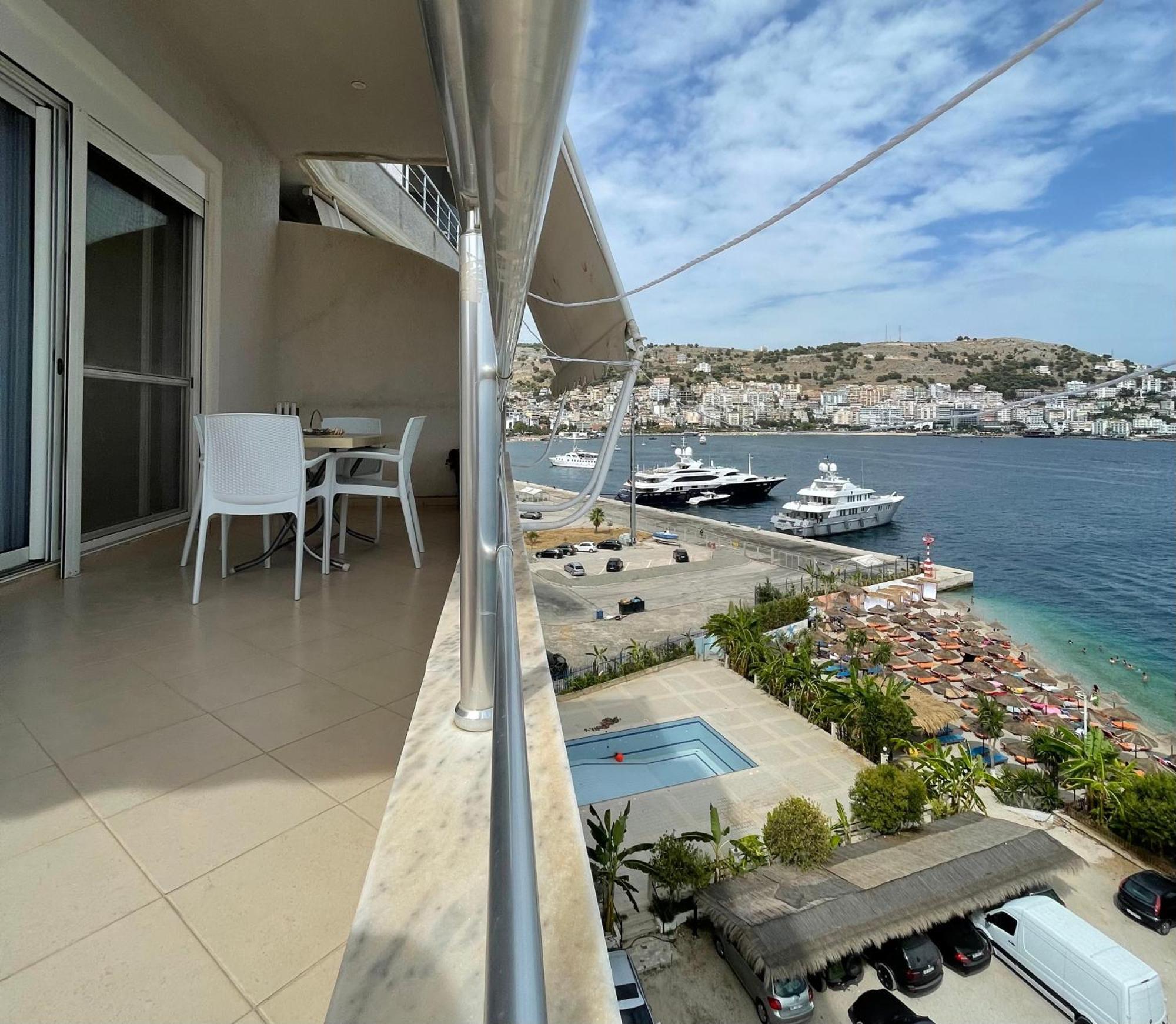 Ferienwohnung Port Side Sarandë Exterior foto